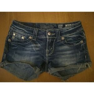 MISS ME Jeans Size 25 Shorts! Super Cute!